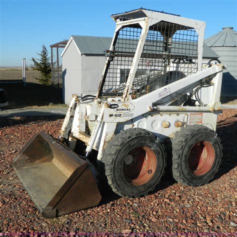 m 610 bobcat skid steer|bobcat m610 for sale.